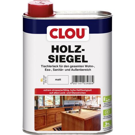 Clou Holz Siegel 250 ml matt Holzschutzfarbe