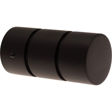 Cromo 28  Metallo  Ø28  2 Supporti Aperti Regolabili 9,5-14 cm  Grafite