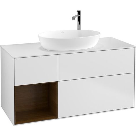 Villeroy & Boch F941GNMT Meuble sous-lavabo Finion F94 (1/2)