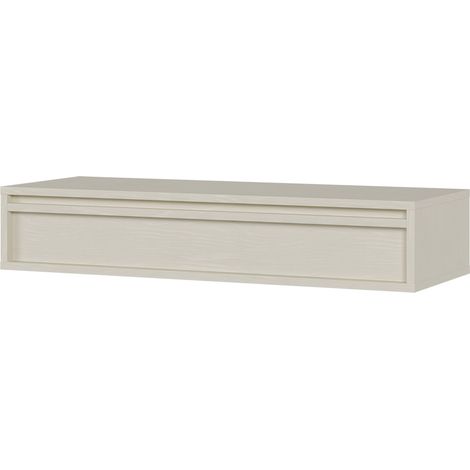 Selsey EVO - Consolle - 90 cm - con cassetto - sospesa - crema
