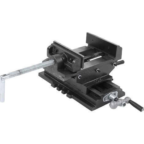 Étau coulissant transversal, perceuse de table de haute précision, pince à bec plat, outils 5 pouces (1/5)