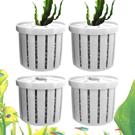 Pflanzbecher Wasserpflanzenbecher für Aquarien poröser