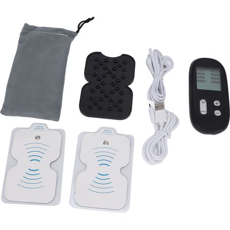 Appareil de Massage TENS Rechargeable pour Douleurs Musculaires, Cou, Dos et Jambes, 2 Canaux (1/5)