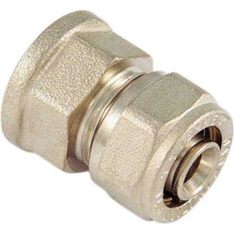 10 x RACCORDO DIRITTO FEMMINA 16X1/2 P/MULTISTR