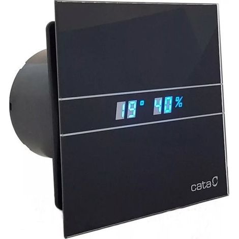 E-120 GBTH display ventilateur extracteur axial 6W/11W, gaine 120 mm, noir (1/4)