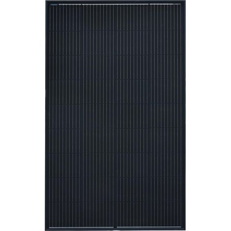 Panneau Solaire Monocristallin PERC Bifacial, cellules 182mm – idéal pour installation balcon, abri de jardin, carports, toits de garage (210W, 12V) (1/5)