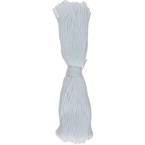 Selbstbewässernde Baumwollschnur – DIY-Selbstbewässerungsset für Pflanzen (4 mm–5 mm, 20 m–50 m, weiß, waschbar) (1/5)