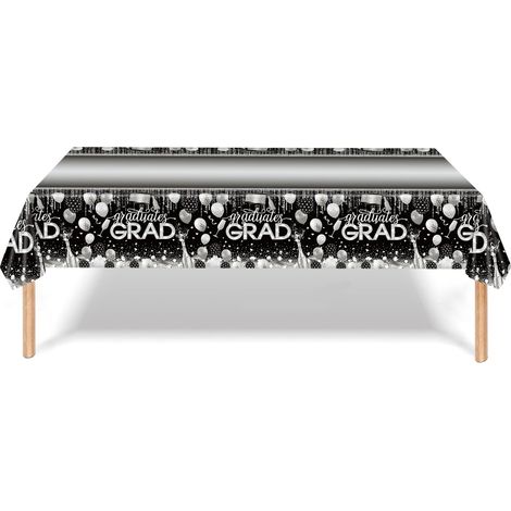 Tablecloth - PE - 137 x 274 cm - Pour Fête De Fin D Études Et Événements Festifs - Unité