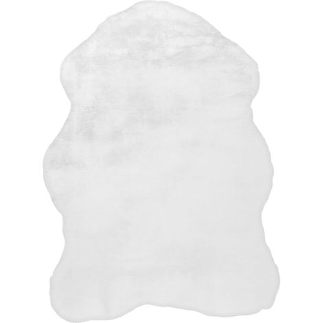 Tapis lapin blanc 200 sheepskin - 60 x 90 cm