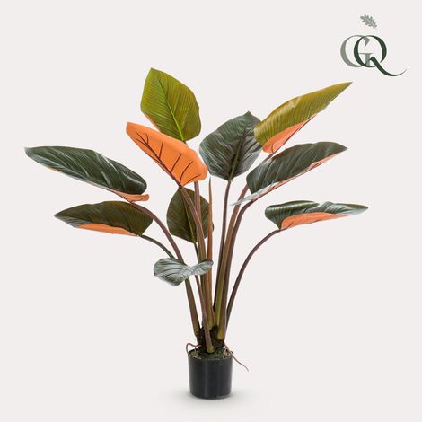 Philodendron Plante Artificielle Décorative pour Intérieur Salon et Bureau Vert 120 cm - PANGIVO (1/5)
