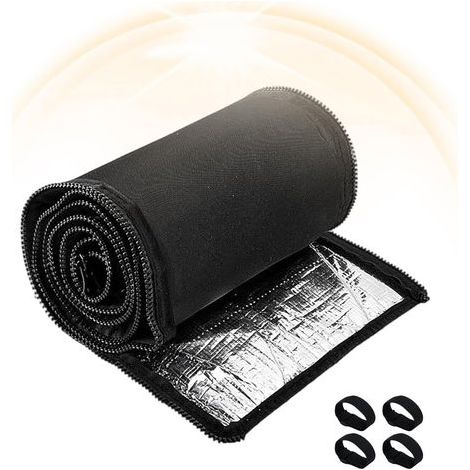 Portable Ac Hose Insulation Sleeve Pipe Hvac Insulated Wrap Portable Ac Portable Ac Hose Insulation for Home Kitchen Window Room Bedroom Conditioning Cooler Outside Outdoor Vent (1/5)