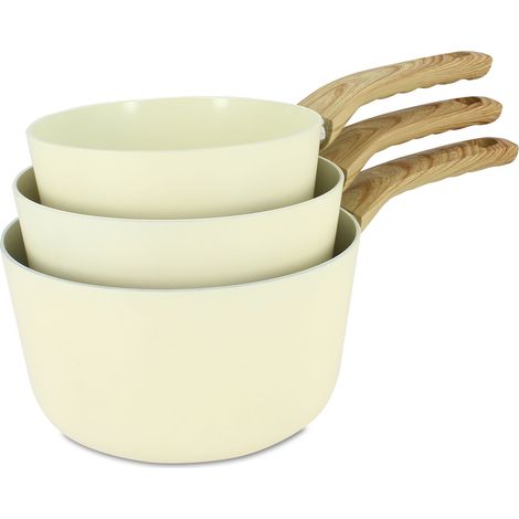 Set de 3 casseroles en aluminium, COLORAMA
