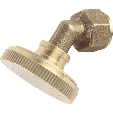 Tête d'arrosage de jardin coudée à 7 trous avec filetage femelle G1/4" (1/5)