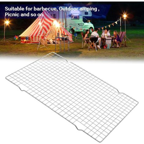 Plateau de Refroidissement Compatible Lavevaisselle 25cm x 40cm, Idéal pour Refroidir Gâteaux,Cookies et Amusebouches, Antiadhésif (1/5)