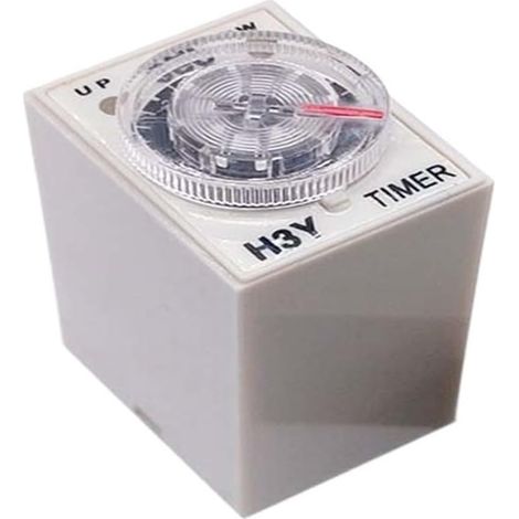 1 bouton rotatif pour temporisation à l'enclenchement (1/5)