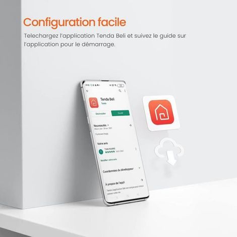 Multiprise Connectée - - SP15 - 3 Prises - 2 Ports USB - Protection Surtensions (1/4)