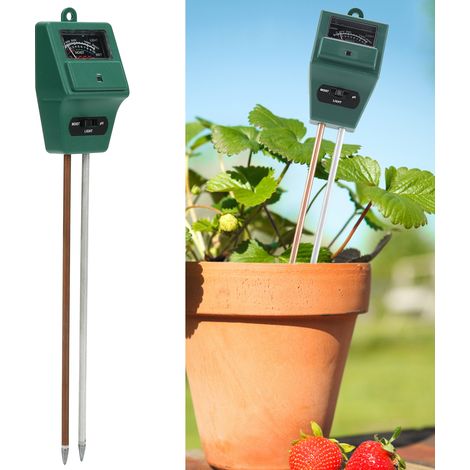 Thermometer, physikalischer Bodenfeuchtemesser, Bodenthermometer/pH-Meter, Boden-pH-Meter (1/5)