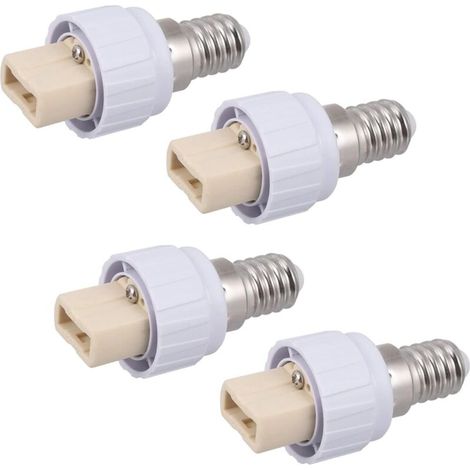 12-teiliges Fassungsadapter-Set für LED-Lampen, Sockelkonverter für Leuchten, kompatibel mit nicht dimmbaren Lampen, praktisch und einfach zu bedienen (1/5)