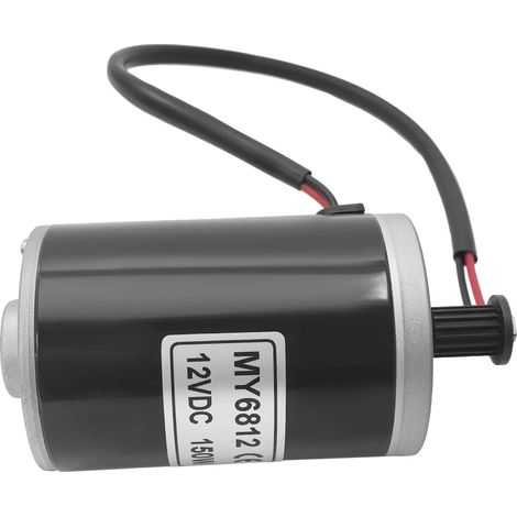 Motore sincrono per ruota, CC 12V, 150W, velocità nominale 2750 giri/min, corrente nominale 14,5 A, dimensioni 136 mm x 68 mm (1/5)