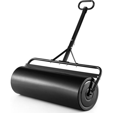 Nivellement Efficace Rouleau à Gazon 39 Pouces 30 Gallons Remplissable Eau et Sable Tractable Tracteur et Manuel (1/5)
