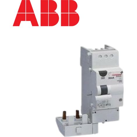 Bloc différentiel bipolaire - 300mA - Type S - 2 modules - 63A