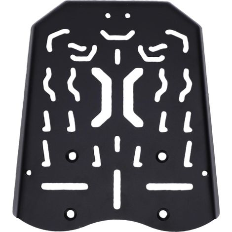 Plaque Inférieure de Boîte Arrière, Support de Base Amovible de Remplacement pour 2004 2026, Plaque de Porte-Bagages en Acier au Carbone avec Montage sécurisé, Idéale pour Les Bagages de (1/4)