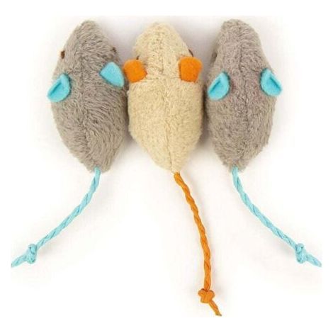 Sliding cat toy in animal shape, cat, mint, mouse (1/3)