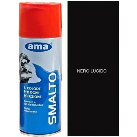Sprühfarbe RAL 9005L, Acryl-Emaille, 400 ml 61488