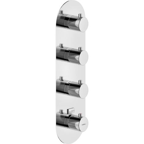 Externer Unterputz-3-4-Wege-Thermostat für Nobili-Dusche Serie RESPIRO WE00103/RSCR Verchromt - Messing (1/2)