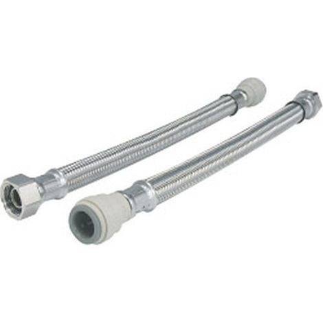 John Guest Speedfit White PVC Hose 300mm - 22mm X 3/4" TC (Pack Of 2)