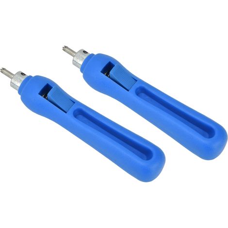 Perforatrices à 2 trous pour irrigation goutte à goutte, en plastique ou en acier inoxydable, 3–8 mm (1/5)