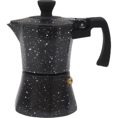 MAURY'S CAFFETTIERA MAXI STONE CON FINITURA EFFETTO PIETRA (1 TAZZA)