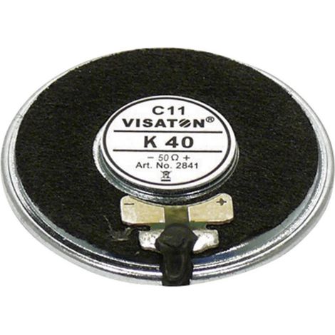 VISATON Petit haut-parleur K40, 50 Ohms (1/2)