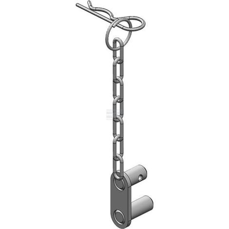 Pasador de bloqueo con cadena di谩metro14mm SCHARM脺LLER 104839000
