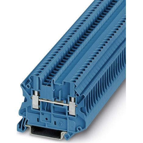 Bloc de jonction de sectionnement pour essais Contenu: 50 pc(s) Phoenix Contact UT 2,5-MTD BU 306410