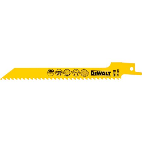 DeWalt Säbelsägeblatt BIM Holz 152 mm, 5 Stk.