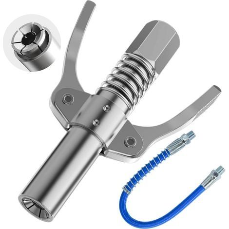 Grease Gun Fitting,G Coupler Original Grease Pump Tip,Grease Pump Tip,Grease Guns,Grease Gun Coupler (B) (1/5)