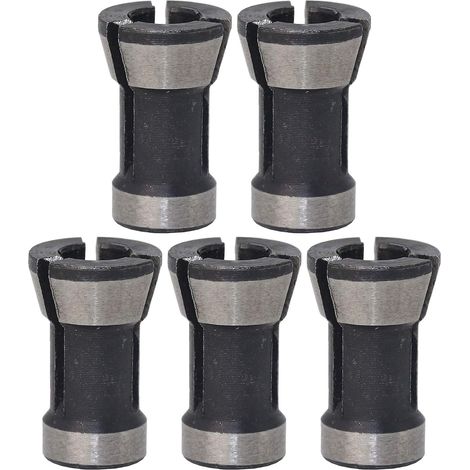 Lot de 5 fraises électriques de haute précision pour travail du bois 6 mm (1/3)