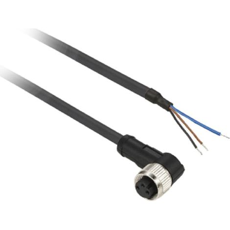 Schneider connettore con cavo 5 mt m8 90° 3 poli xzcp0666l5