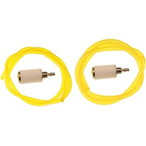 Tuyau de carburant + filtre à carburant pour tronçonneuse Poulan Craftman 530069216 530069247 0,08" x 0,14" 3/32" x 3/16"