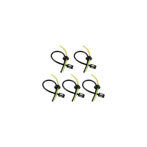 Lot de 5 tuyaux de Carburant universels pour débroussailleuse, Coupe-Bordure, Tondeuse à Gazon, kit de Remplacement Compatible avec débroussailleuse de Jardin (1/5)