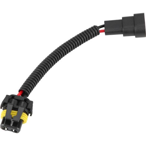 2-teiliger Scheinwerfer-Anschlussadapter 9005/9006 auf Verlängerungsbuchsen-Kabelbaum für Nebelscheinwerfer, Steckerumbausatz (1/5)