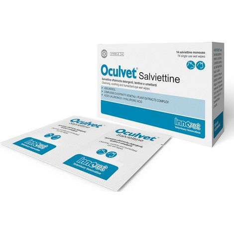 Innovet Dog&Cat Oculvet Salviettine - Confezione 14 Salviette -