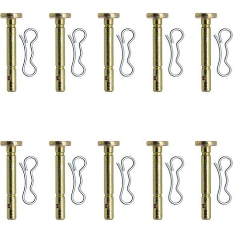 Goupilles de Cisaillement de Rechange pour Chasse-Neige - Compatibles Réf. 738-04124A et 714-04040 - Lot de 10 (1/4)