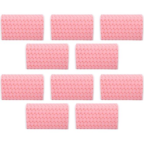 10 Packs Papier Perméable Épaissi Résistant à la Chaleur Très Absorbant pour Papiers de Permanente à Usage Salon de Coiffure et Domicile (1/5)