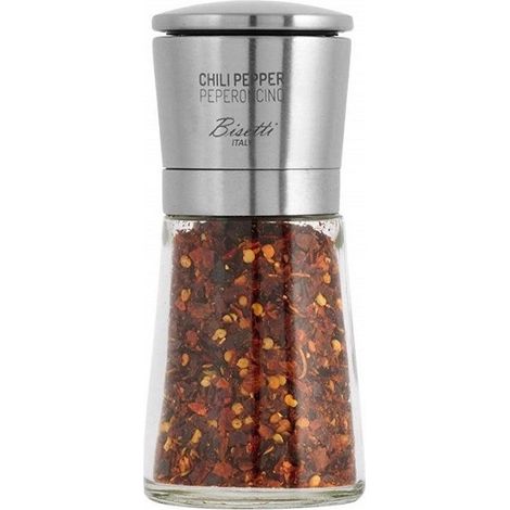 Bisetti macina peperoncino La Spezia vetro acciaio 14,5