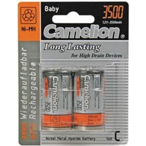 Batterie Nimh - 1,2 V - LR14 - Rechargeable - Pour Appareils Domestiques Et Professionnels - Lot De 4
