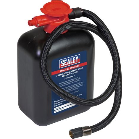 Sealey Replacement Tyre Sealant & Hose 450ml MAC10SR (1/2)
