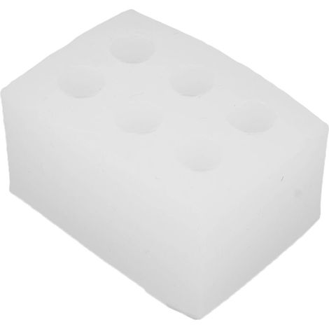 Moule à bougie pilier 3D, mini moule à bougie DIY réutilisable et lavable en silicone pour salon de coiffure à domicile (1/5)