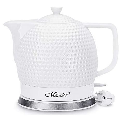Maestro Keramik-Wasserkocher Weiß 1,2 l 1200 W MR-067 (1/5)